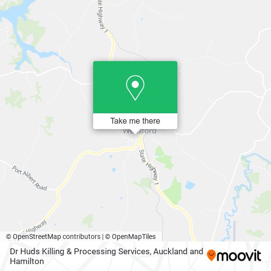 Dr Huds Killing & Processing Services map