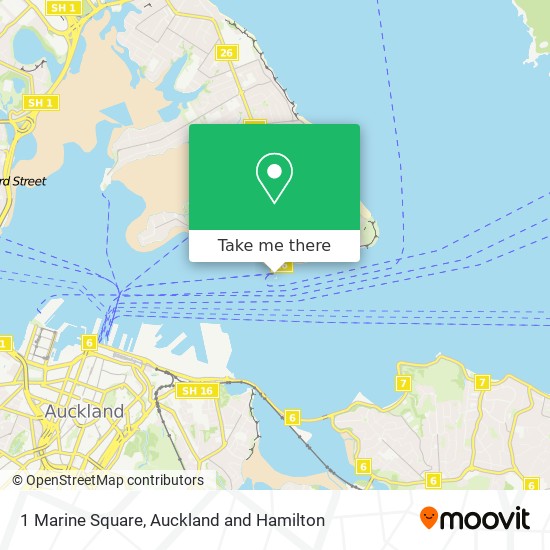 1 Marine Square map