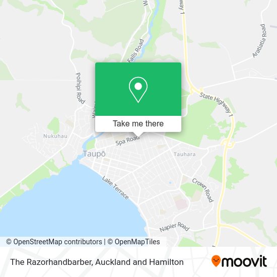 The Razorhandbarber map