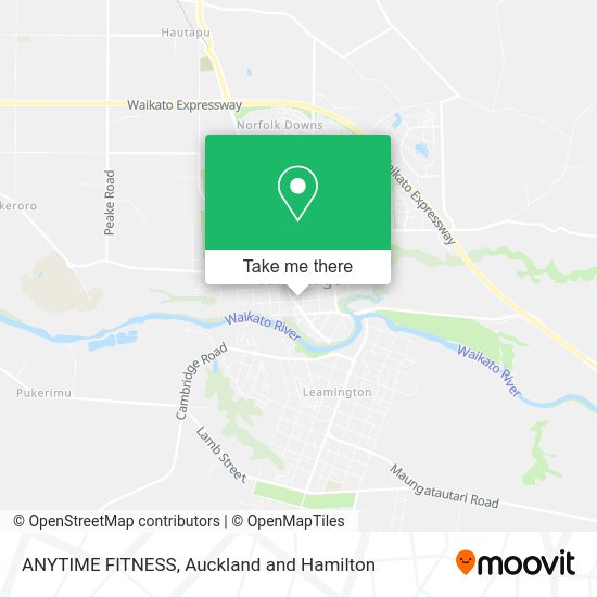 ANYTIME FITNESS map