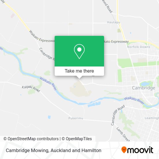 Cambridge Mowing map