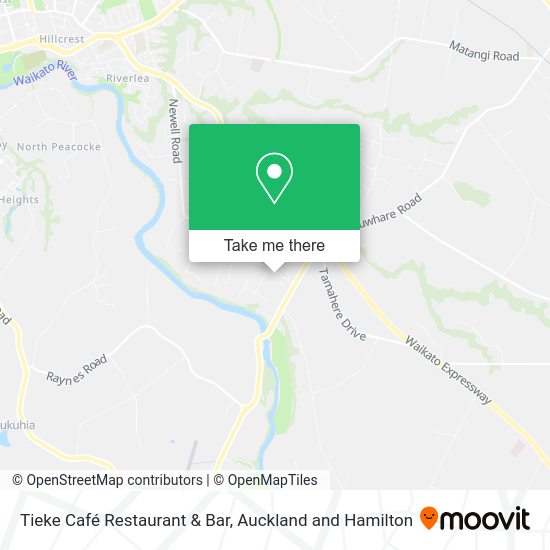 Tieke Café Restaurant & Bar map