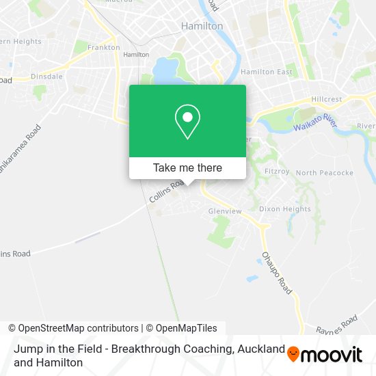 Jump in the Field - Breakthrough Coaching map
