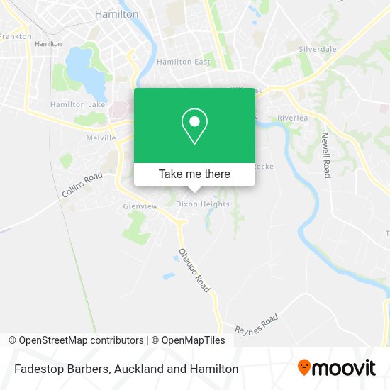 Fadestop Barbers map
