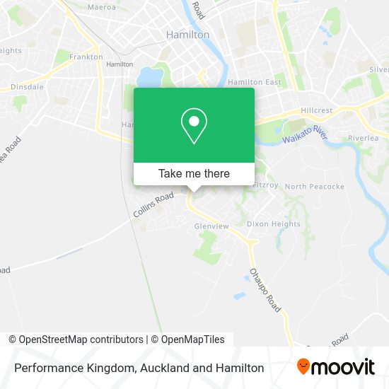 Performance Kingdom map