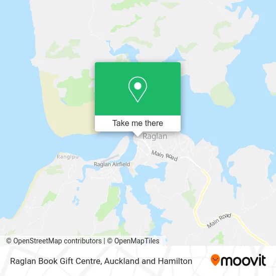 Raglan Book Gift Centre map