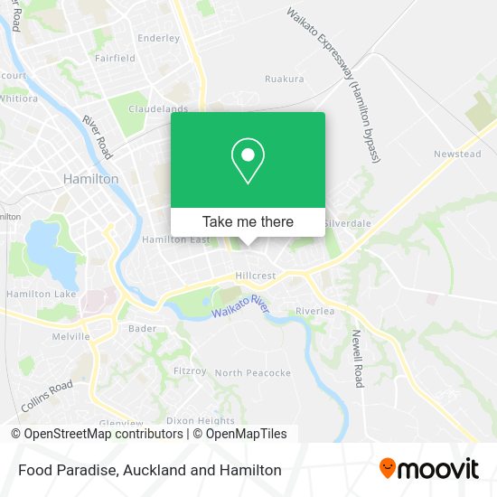 Food Paradise map