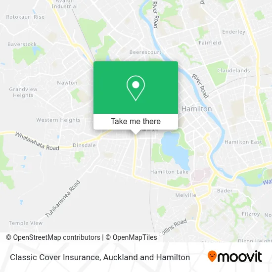 Classic Cover Insurance map