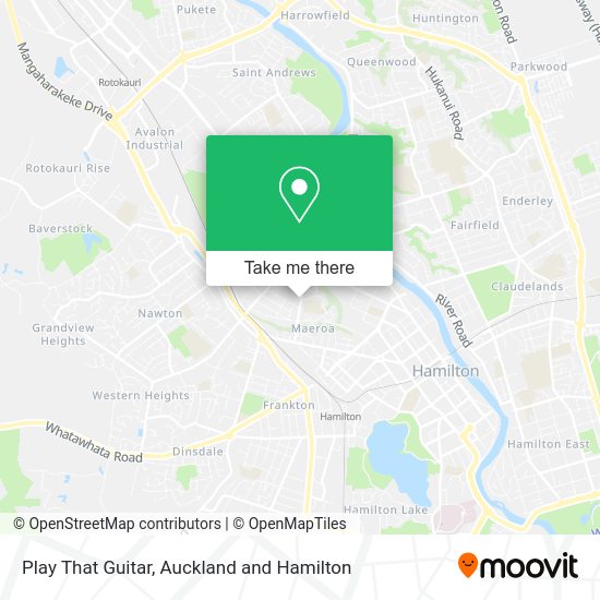 Play That Guitar map