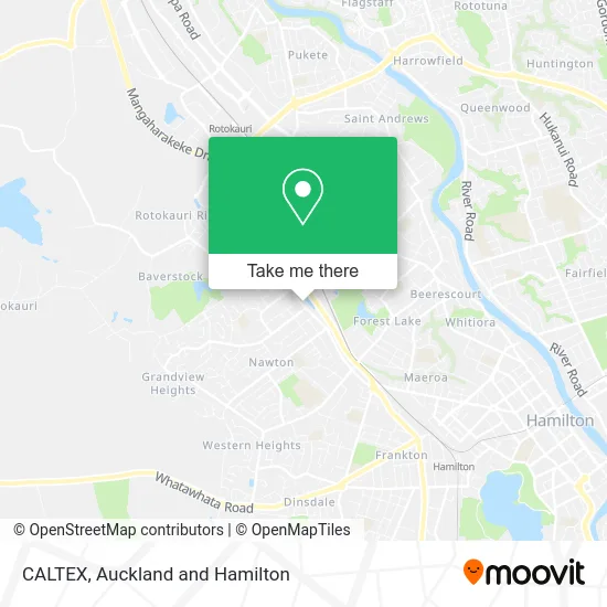 CALTEX map
