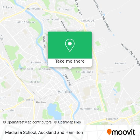 Madrasa School map