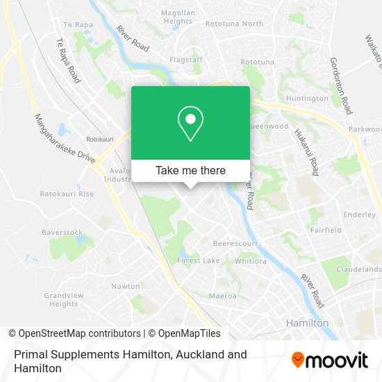 Primal Supplements Hamilton map