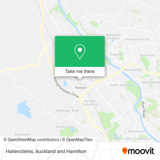 Hallensteins map