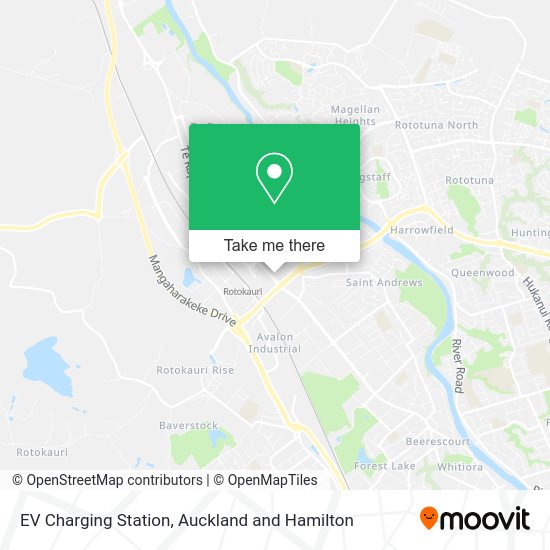 How to get to EV Charging Station in Auckland and Hamilton by bus or train?