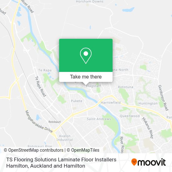 TS Flooring Solutions Laminate Floor Installers Hamilton map
