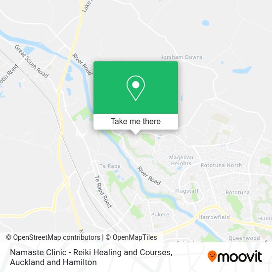 Namaste Clinic - Reiki Healing and Courses map