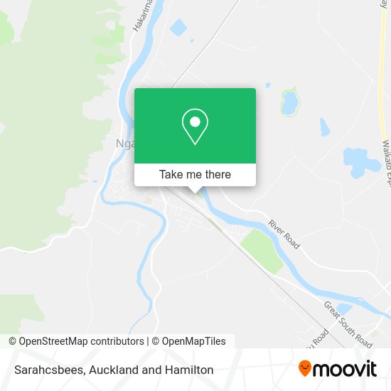 Sarahcsbees map