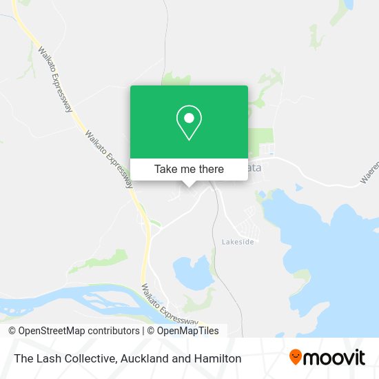 The Lash Collective map