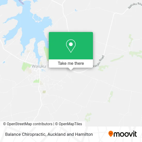 Balance Chiropractic map