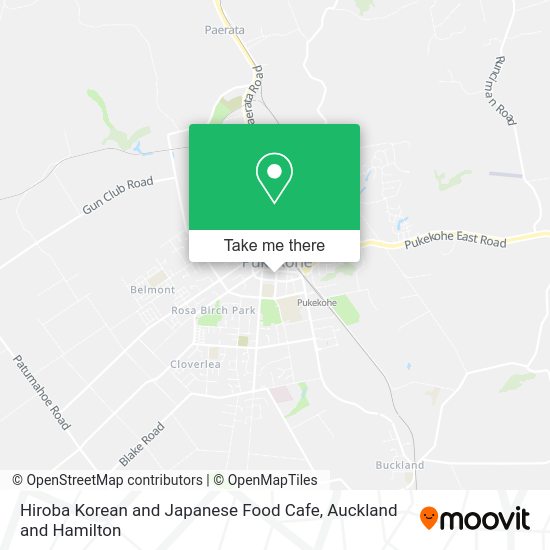 Hiroba Korean and Japanese Food Cafe map