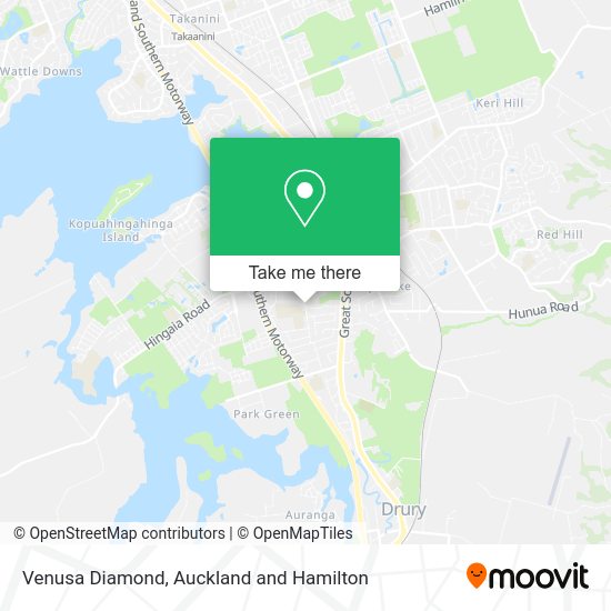 Venusa Diamond map