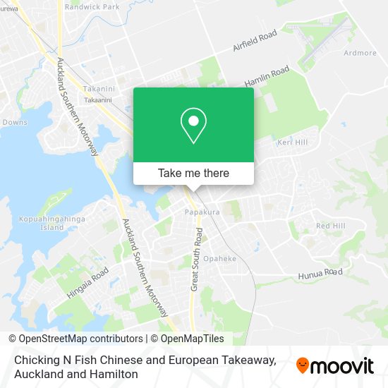 Chicking N Fish Chinese and European Takeaway map
