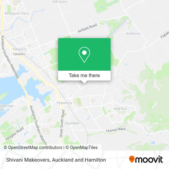 Shivani Makeovers map