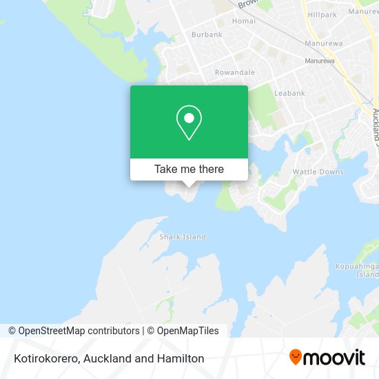 Kotirokorero map