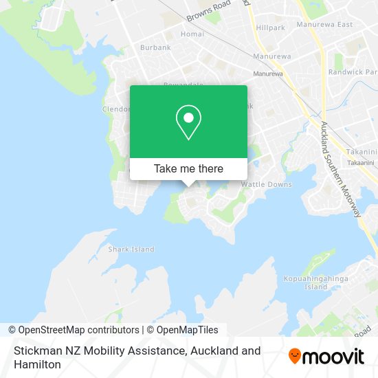 Stickman NZ Mobility Assistance map