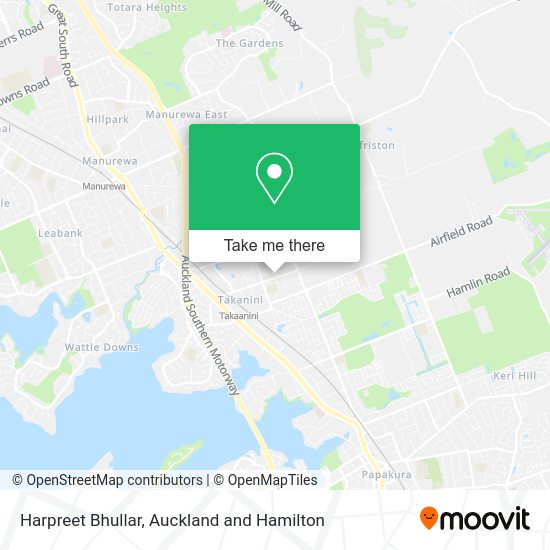 Harpreet Bhullar map