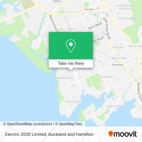 Electric 2020 Limited map