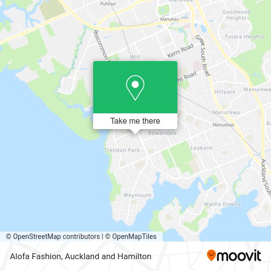 Alofa Fashion map