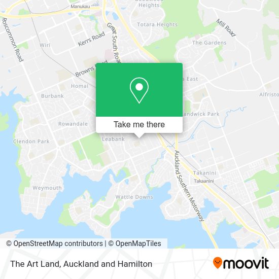 The Art Land map