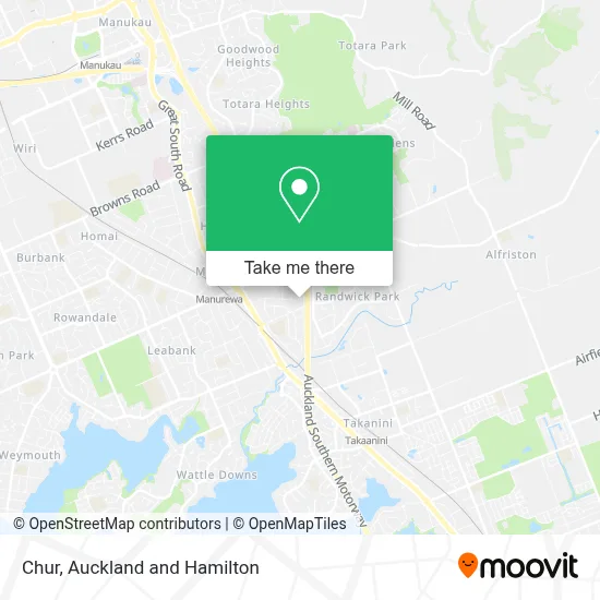 Chur map