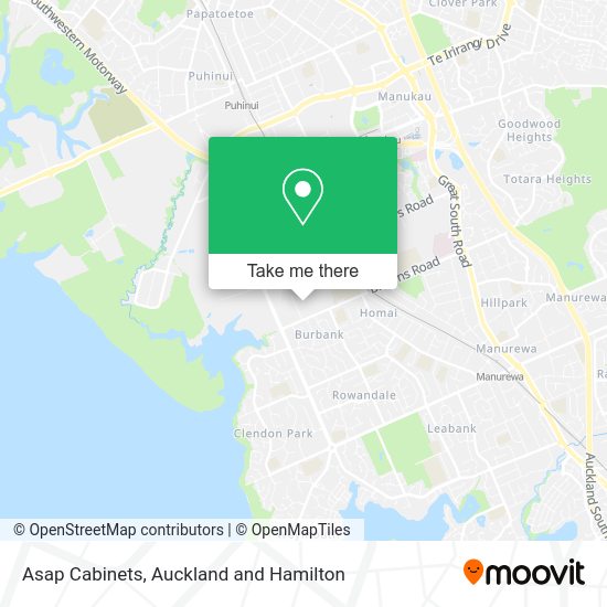 Asap Cabinets map
