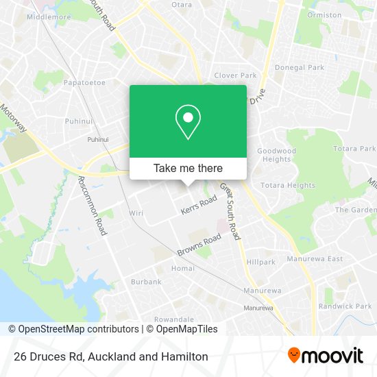 26 Druces Rd map