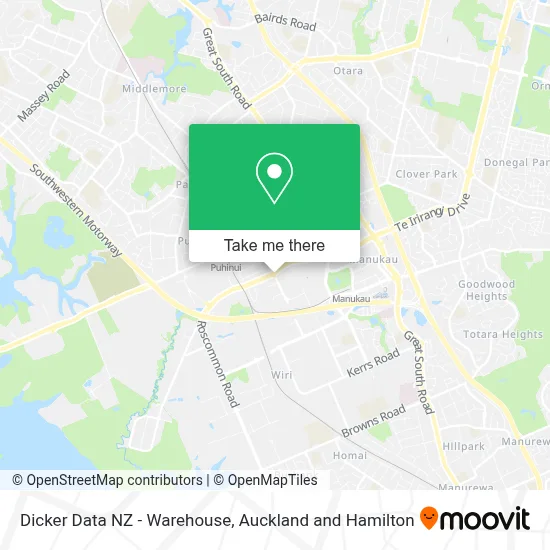 Dicker Data NZ - Warehouse map