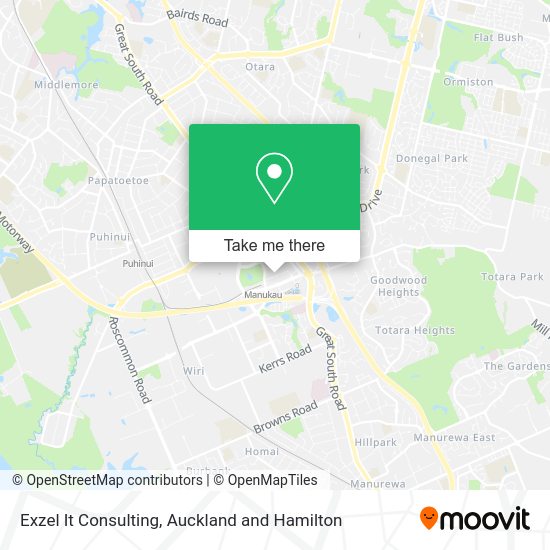 Exzel It Consulting map