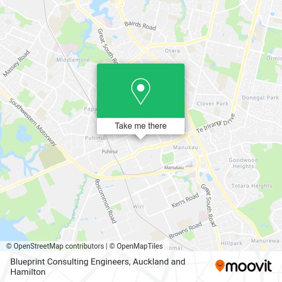 Blueprint Consulting Engineers map