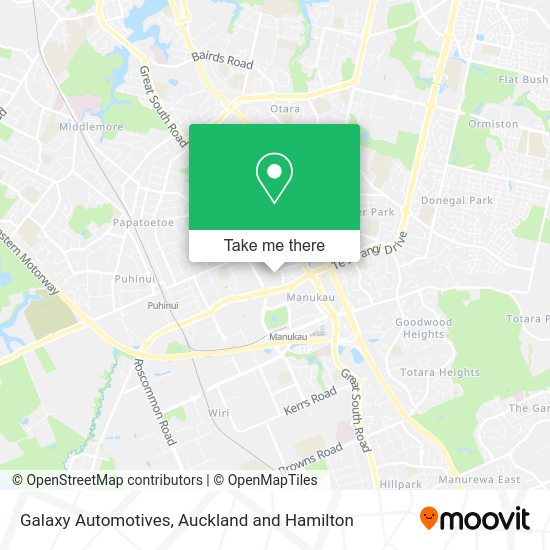 Galaxy Automotives map