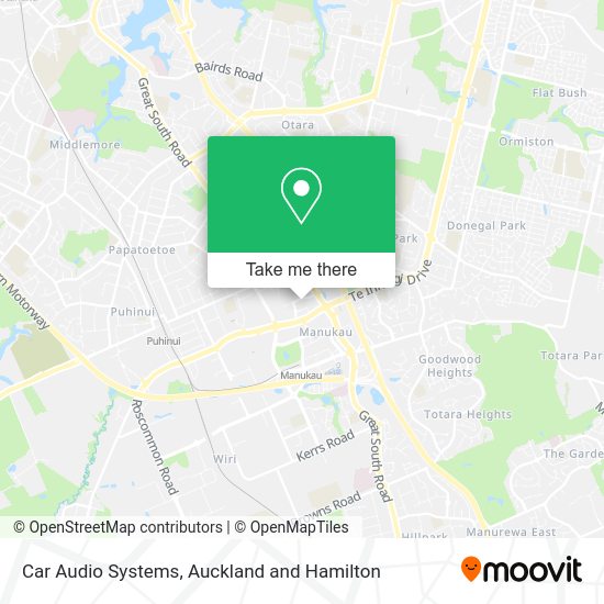 Car Audio Systems map