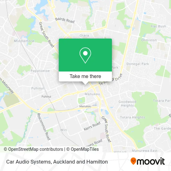 Car Audio Systems map