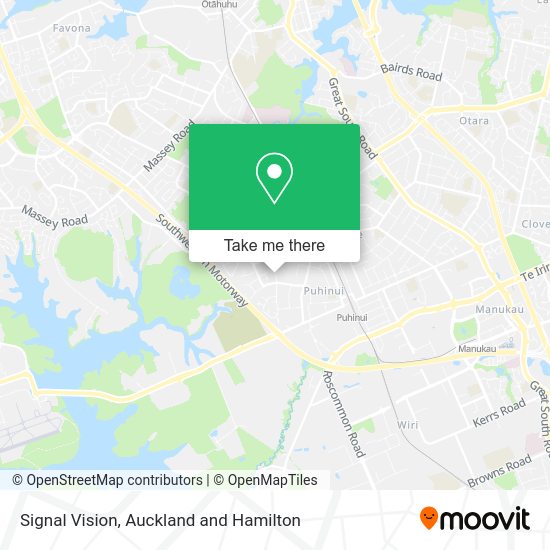Signal Vision map
