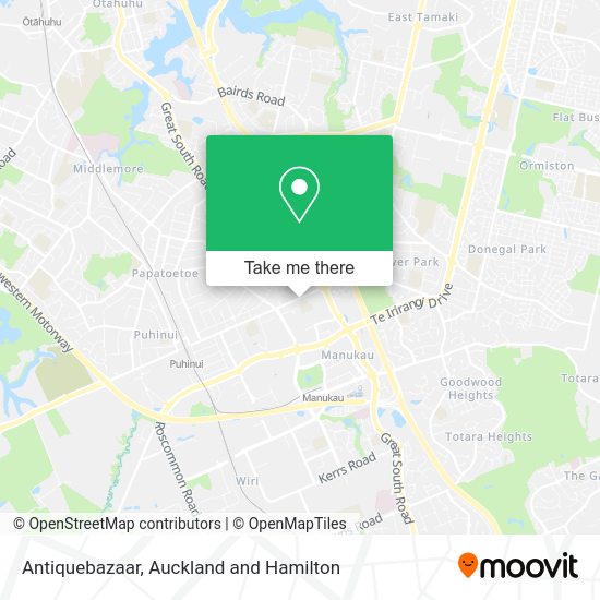 Antiquebazaar map
