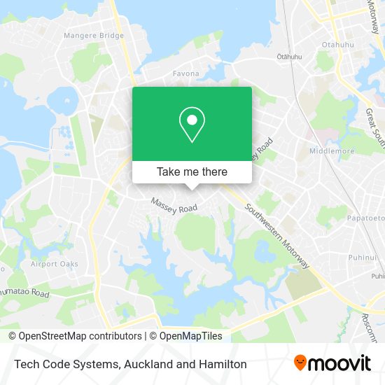 Tech Code Systems map