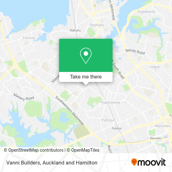 Vanni Builders map