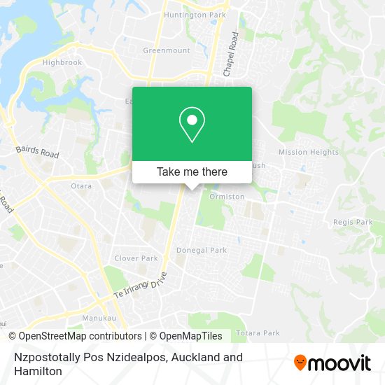 Nzpostotally Pos Nzidealpos map