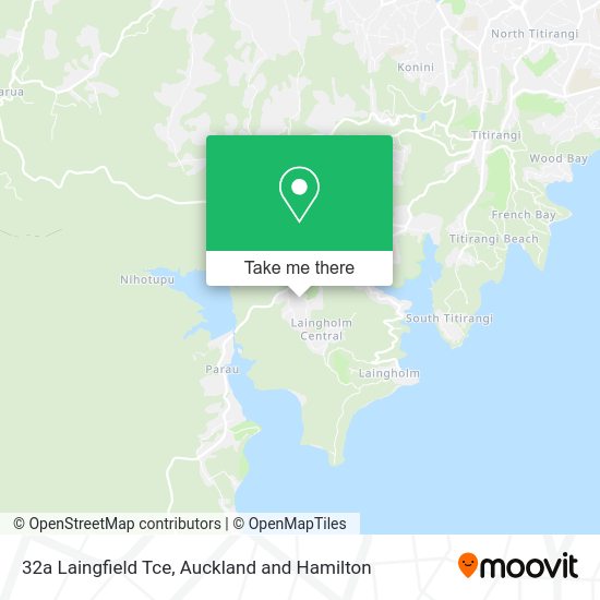 32a Laingfield Tce map