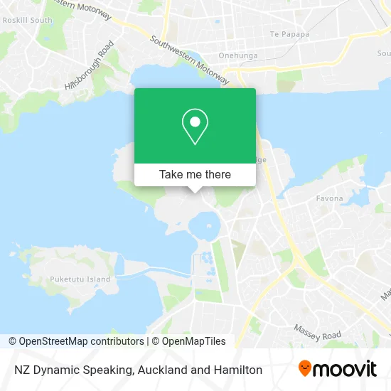 NZ Dynamic Speaking map
