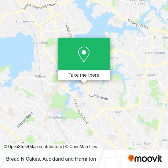 Bread N Cakes map
